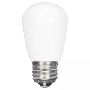 1.4w S14 LED 120v Frost E26 Medium base 2700K Warm White - Picture 1 of 1