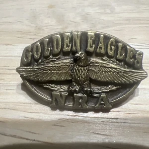 Vintage NRA Golden Eagles Lapel Hat Pin - Made In USA “990483” - Picture 1 of 10