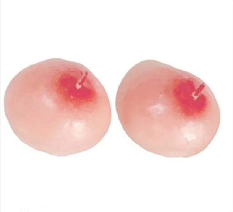 Naughty Boobs Vela Pecho Fiesta Mordaza Regalo y Decoración 1.5" Foto 1 de 1