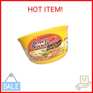Nongshim Spicy Chicken Noodle Soup Instant Ramen, 12 Pack, Korean Microwaveable - Picture 1 of 2