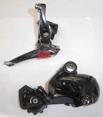 SHIMANO TIAGRA RD-FD-4700 10-SPEED DERAILLEUR PAIR BICYCLE BIKE PARTS 31-6 - Image 1 of 4