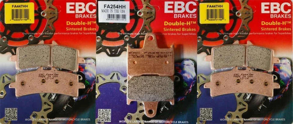 Комплект передних и задних тормозных колодок EBC double-H HH только для Kawasaki ZX14R Sport Edition - Изображение 1 из 1