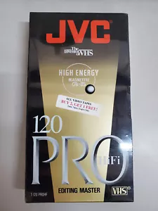 JVC 120 Pro Hochenergie Editing Master PROHF Neu Versiegelt - Bild 1 von 2