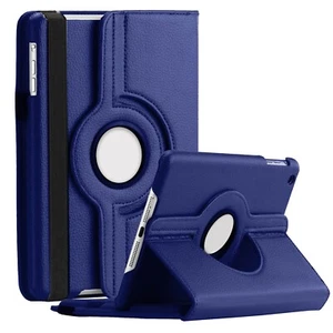 For Samsung Galaxy Tab A9+ Plus 11" 360 Degree Rotating Stand Cover (Navy Blue) - Picture 1 of 8