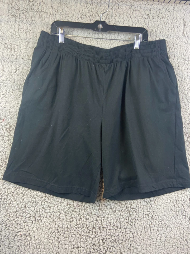 Woman Within Sudadera Pantalones Cortos Negro Elástico con Bolsillos Mujer Talla 22/24 1XL Foto 1 de 4