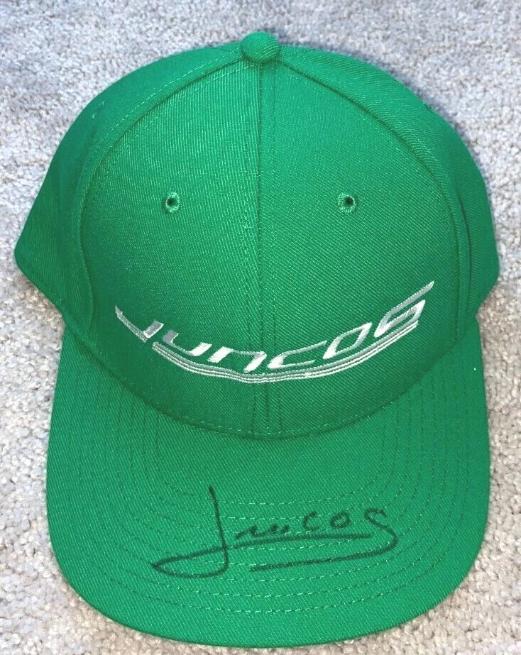 RICARDO JUNCOS SIGNED HAT RACING INDY 500 INDIANAPOLIS TEAM OWNER  - Image 1 of 1