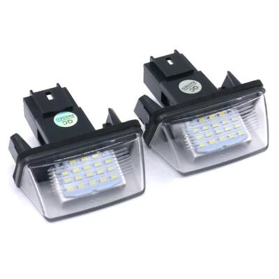 2 luces blancas matrícula 18 LED Peugeot 206 207 306 307 406 407 308 5008 Foto 1 de 4