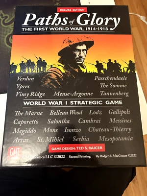 Paths of Glory The First World War, 1914-1918, World War I Strategy Game, TED S. - Image 1 of 4