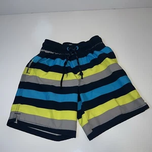 Wonder Nation Boys Quick Dry Swim Trunks 3 Pocket Tropical Shorts XS (4-5) - Picture 1 of 7