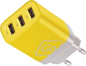 Worldwide 3-Port USB a Charger, Fast Multi-Device Charger, Must-Have Travel E... - Picture 1 of 1