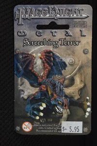 Mage Knight Limited Edition Metal Mini ~ Screeching Terror 527~ Sealed! - Picture 1 of 1