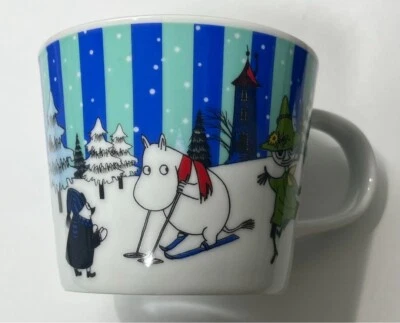 Moomin Mug Tea Cup blue KFC Limited Edition Sold at ONLY KFC Rare Japan - Image 1 of 3