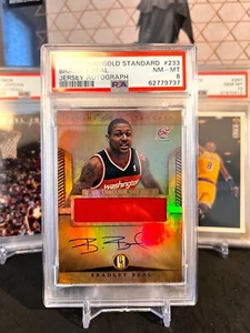 ⭐️ BRADLEY BEAL 2012 PANINI GOLD #223 PSA 8 NM-MT AUTOGRAPH JERSEY AUTO RPA 🔥 - Picture 1 of 2