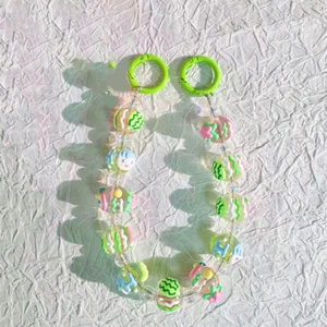 Anti Loss Mobile Phone Strap Fashion Hand Drawn Beaded Bag Pendant Decoration - Zdjęcie 1 z 16
