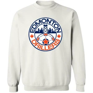 Edmonton Drillers Sweatshirt Crewneck | NASL Soccer Team - Picture 1 of 8