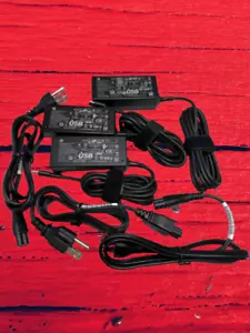 Lot of 3 OEM HP 45W USB-C Adapter Charger 45W, 15V, 3A - HP Laptops & Chromebook - Picture 1 of 4