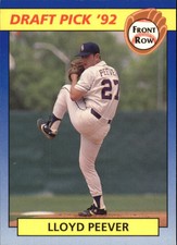 1992 Front Row Draft Picks #37 Lloyd Peever