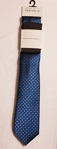 70% DE DESCUENTO Juego de Corbata y Bolsillo Cuadrado Perry Ellis Nuevo con Etiquetas Fue $35.00 ENVÍO GRATUITO - Imagen 1 de 3