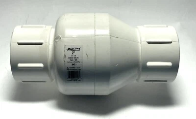 PROLINE 2" PVC CHECK VALVE  101-108 - Image 1 of 4
