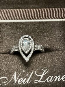 Kay NEIL LANE 14kt White Gold Diamond Engagement Ring, Size 6.75