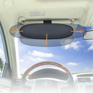 UV Sun Protection Anti-Glare Car Sun Visor Sunshade Extender for Drivers 1PC - Picture 1 of 7