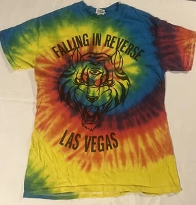 T-Shirt Falling In Reverse Las Vegas Krawatte gefärbt MEDIUM - Bild 1 von 8