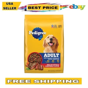 Pedigree Complete Nutrition Adult Dry Dog Food Grilled Steak & Vegetable Flavor - Picture 1 of 10