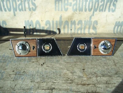 80-89 CADILLAC FLEETWOOD DEVILLE RWD RIGHT & LEFT SET COURTESY MAP LIGHT LAMP - Image 1 of 4