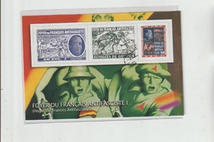 España Hojita recuerdo de Emisión Foyer du Francais Antifascista 1938 (HC-83) - Bild 1 von 1