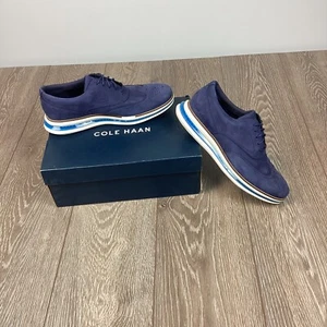 Cole HAAN Shoes OG Cloud Energy One Marine Ivy Blue NEW 11.5 Original Grand - Picture 1 of 8