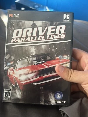 Driver Parallel Lines - PC DVD-ROM WINDOWS XP VISTA WITH MANUAL Free Shipping - Image 1 of 2