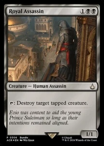6XMTG Royal Assassin FOIL ACR 0306 Universes Beyond: Assassin's Creed - Picture 1 of 1