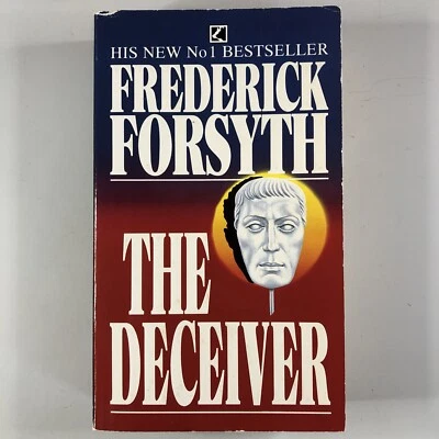 Libro espía The Deceiver de Frederick Forsyth Small Paperback 1992 acción thriller Foto 1 de 4