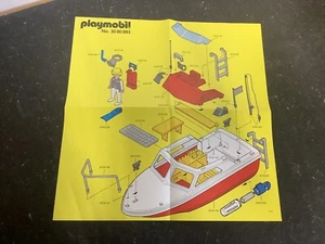 Playmobil Bauanleitung Motor Boot Bilder Ansehen ! - Bild 1 von 1