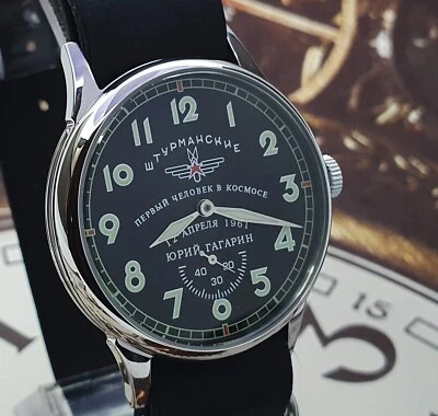 Reloj mecánico soviético vintage URSS Sturmanskie 2602 Yuri Gagarin Foto 1 de 4