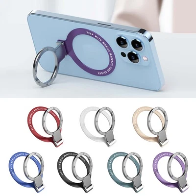 Universal 360° Ultra-thin Finger Ring Round Cell Phone Holder Stand New - Image 1 of 4