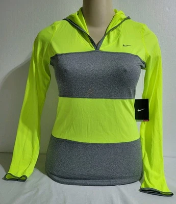 Camiseta deportiva con capucha Nike Running Dri-FIT para mujer talla L precio de venta sugerido por el fabricante 65,00 USD nueva Foto 1 de 4