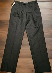 NWT VTG CHAPS Ralph Lauren Mens Dress Pants Size 36W 36L Wool Trousers Casual - Picture 1 of 11