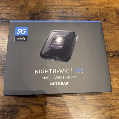 NETGEAR Nighthawk M3 5G Mobile Hotspot - WiFi 6 Mobile Router - Unlocked - Image 1 of 3