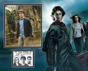 DANIEL RADCLIFFE SIGNED HARRY POTTER PHOTO MOUNT ALSO ACOA - Picture 1 of 1