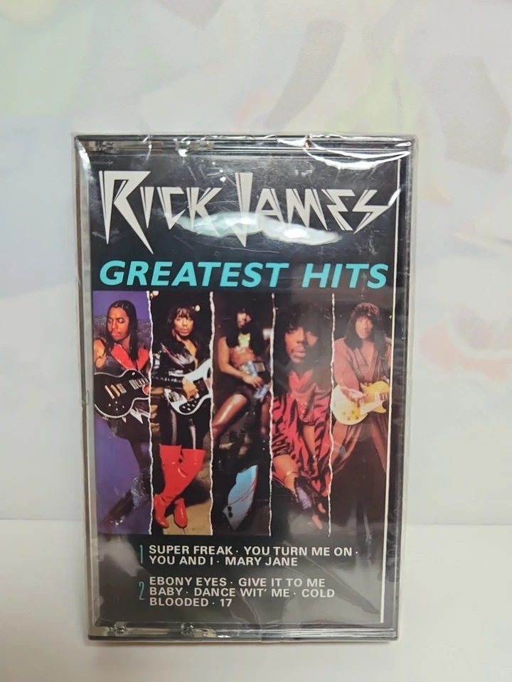 Rick James Greatest Hits Cassette NEW SEALED NIB 1986 Funk Soul Motown Records - Image 1 of 4