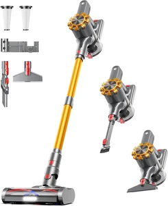 Akku Staubsauger, 500W/45Kpa Staubsauger für Zuhause mit LED-Display, 8 - Bild 1 von 12