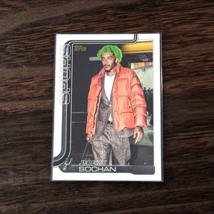 2025-26 Topps NBA Jeremy Sochan Golden Mirror SSP #199 - Bild 1 von 2