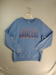 Cleveland Cavaliers Sweatshirt Adult Large Blue Long Sleeve Crewneck Pullover - Picture 1 of 7