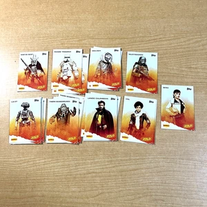 SOLO: A STAR WARS STORY Karten Set 2018 Denny's Topps - Bild 1 von 4