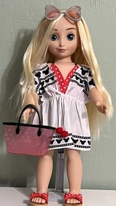 Disney ily4ever Minnie Mouse inspiriert 18" Puppenkleidung Badeanzug Strand Outfit - Bild 1 von 8