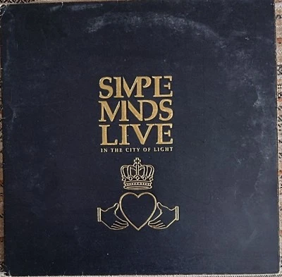 Simple Minds Live In The City of Light Double Vinyl, Original Copy. Excellent. - Image 1 of 4