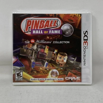 Pinball Hall of Fame The Williams Collection Nintendo 3DS Sealed Minty - Image 1 of 4