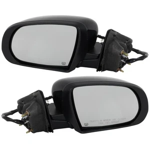 Pair Set of 2 Mirrors Driver & Passenger Side Heated Left Right for Compass - Picture 1 of 12
