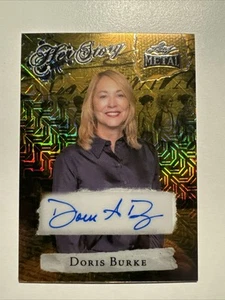 2024 Leaf Metal Women of Sport Doris Burke Auto Her Story ESPN Gold Mojo 1/1 - Picture 1 of 7